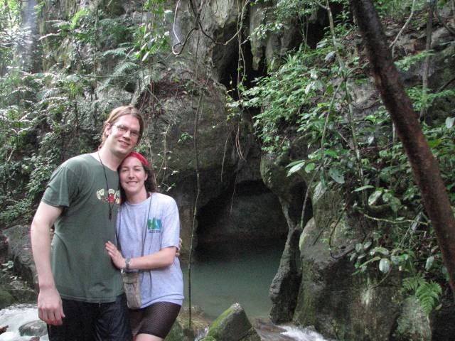 View of The entrance to the ATM Cave