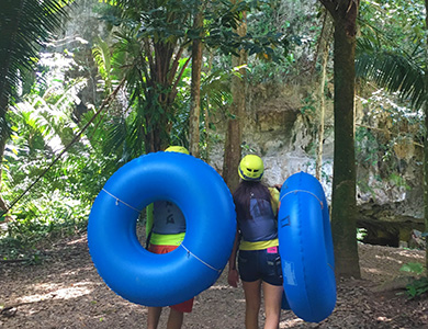 Cave Tubing