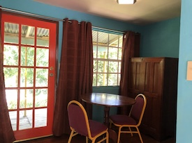 sitting area inside the Howler cabin 5