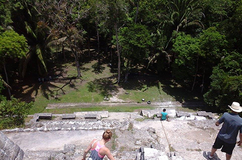 View from the High Temple at Lamanai