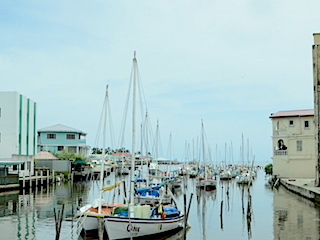 Belize City Fishing Boats