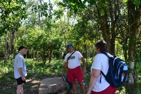 Sandy and Jack at Altun Ha