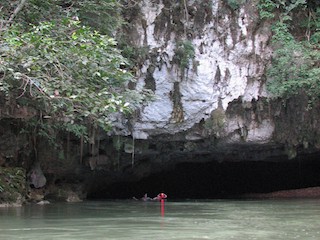 Cave Tubing Site