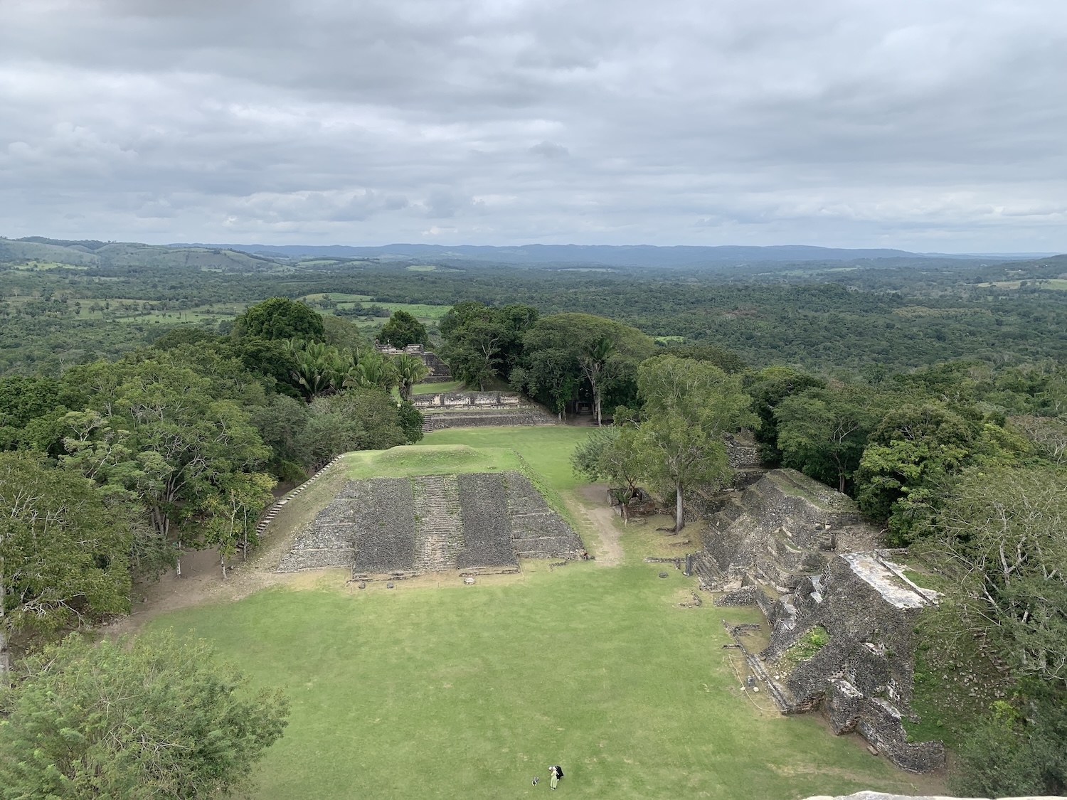 View from the top of El Castillo 